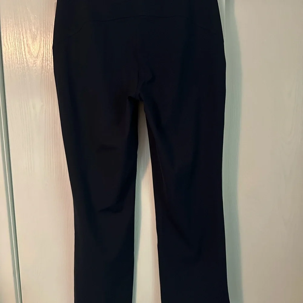 lululemon athletica smooth fit pull-on high-rise crop pants navy blue - Picture 4 of 9